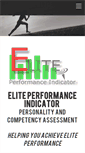 Mobile Screenshot of eliteindicator.com